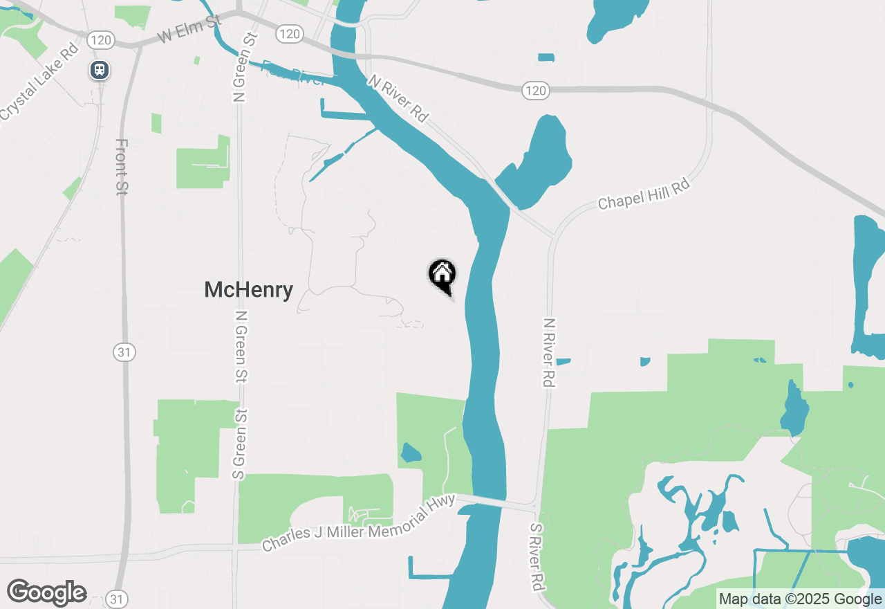 Map of 317 Country Club Drive, Mchenry, IL 60050