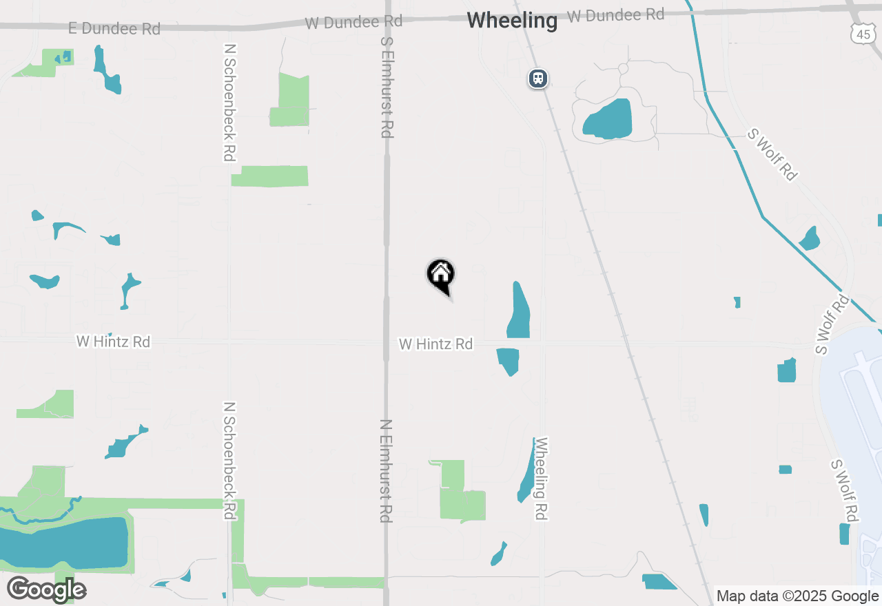 Map of 701 Garth Road, Wheeling, IL 60090