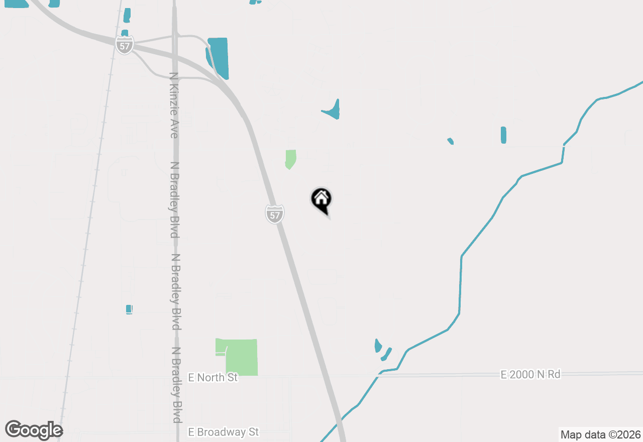 Map of 1008 Mallard Drive, Bradley, IL 60915