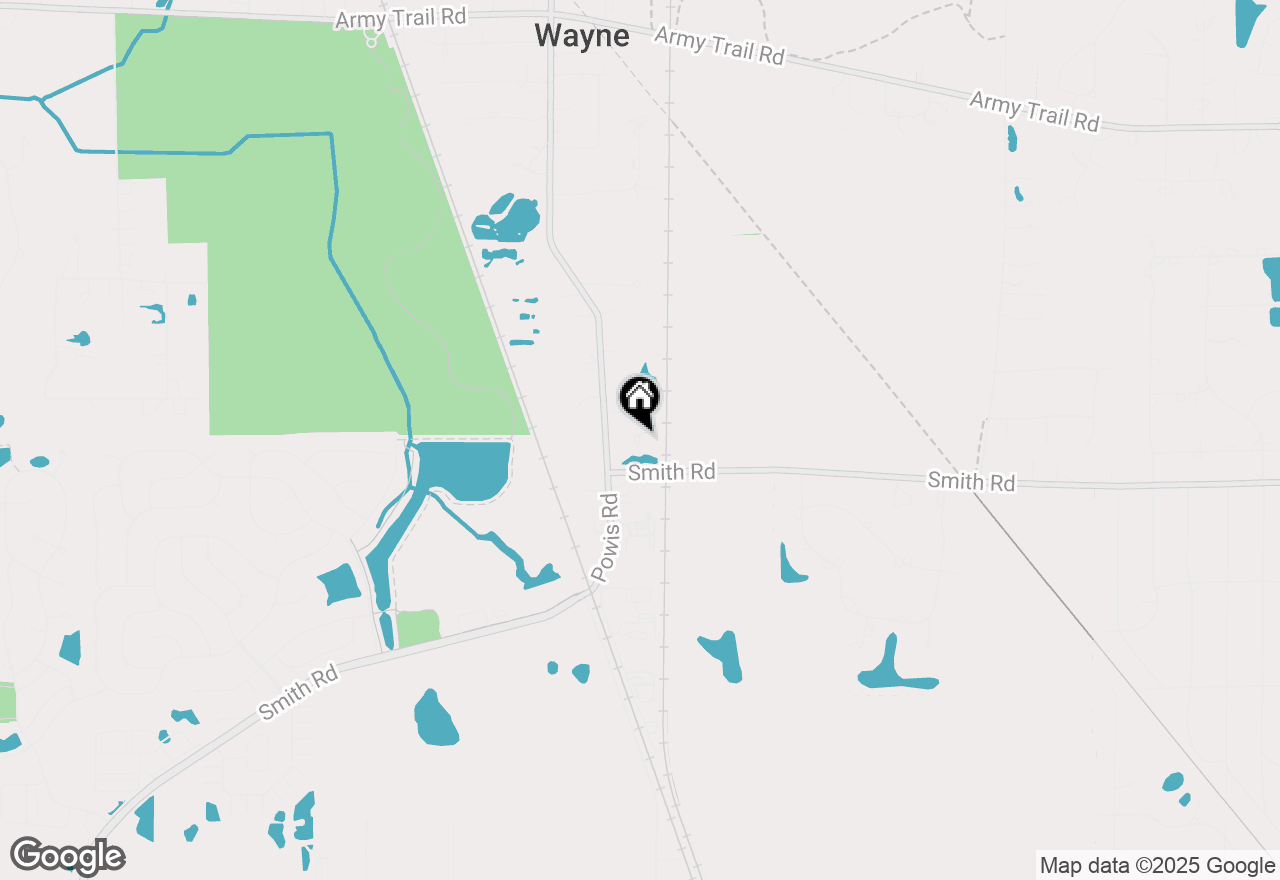 Map of 10 Anthony Court, Wayne, IL 60184