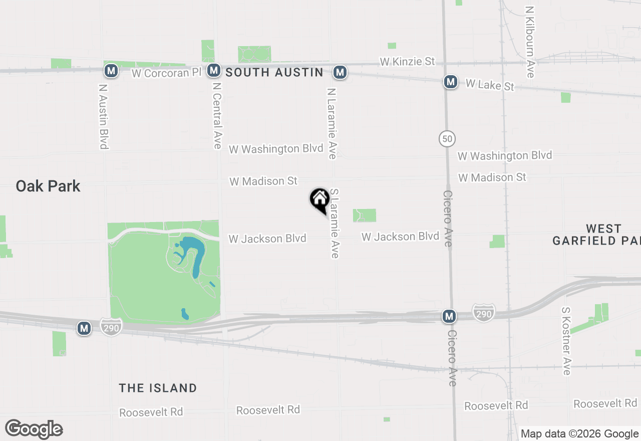 Map of 5228 W Quincy Street, Chicago, IL 60644