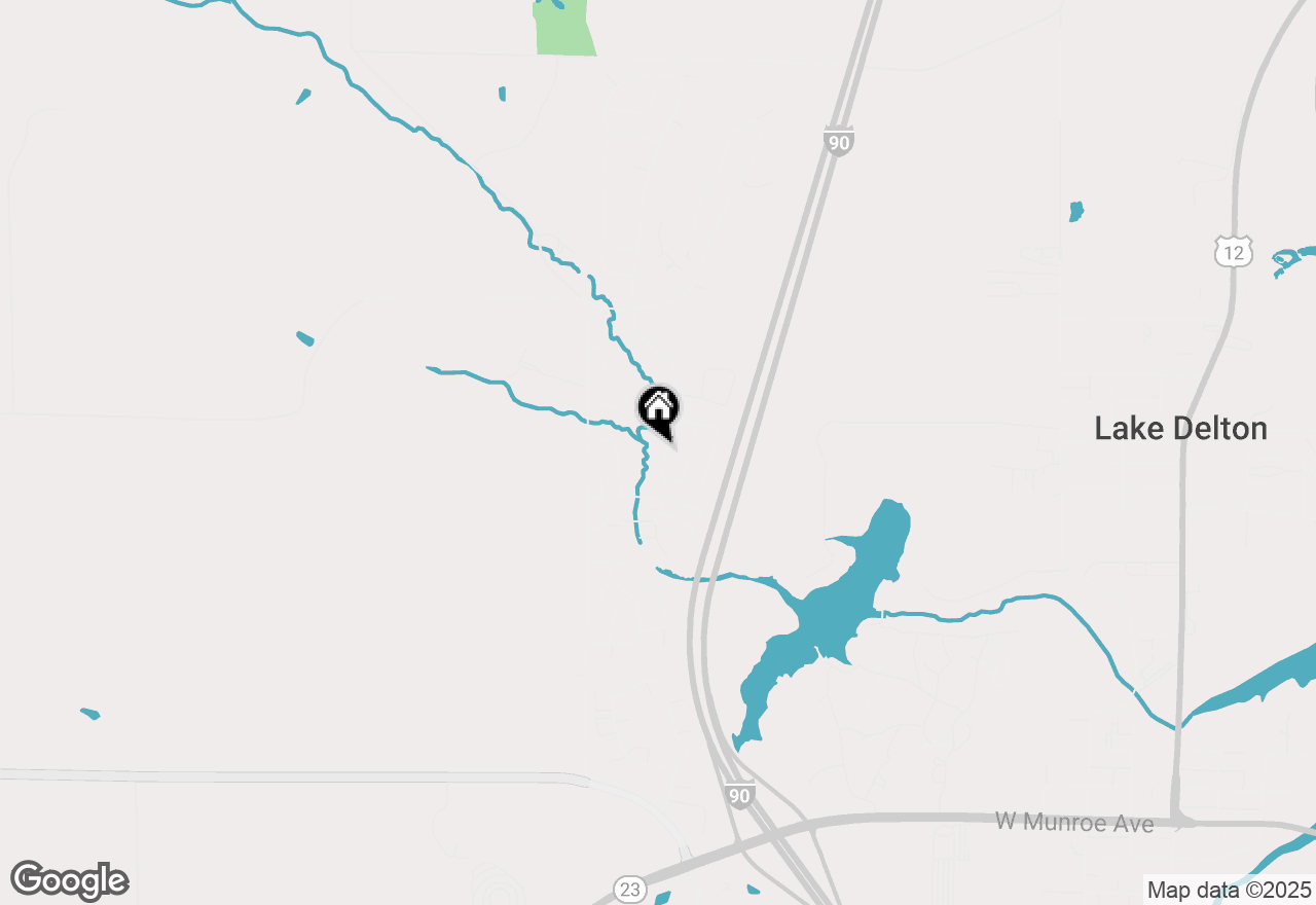 Map of 129 Lake Shore Drive, Wisconsin Dells, WI 53965