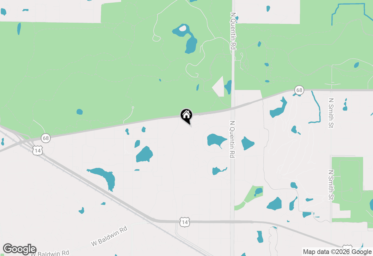 Map of 1365 N Sterling Avenue #D116, Palatine, IL 60067