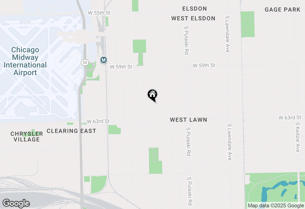 Map of 6150 S Tripp, Chicago, IL 60629