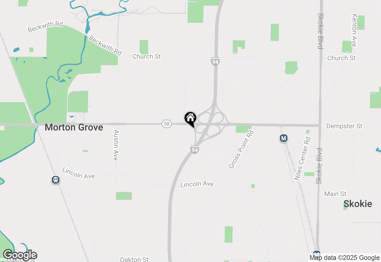 Map of 5530 Theobald Road, Morton Grove, IL 60053