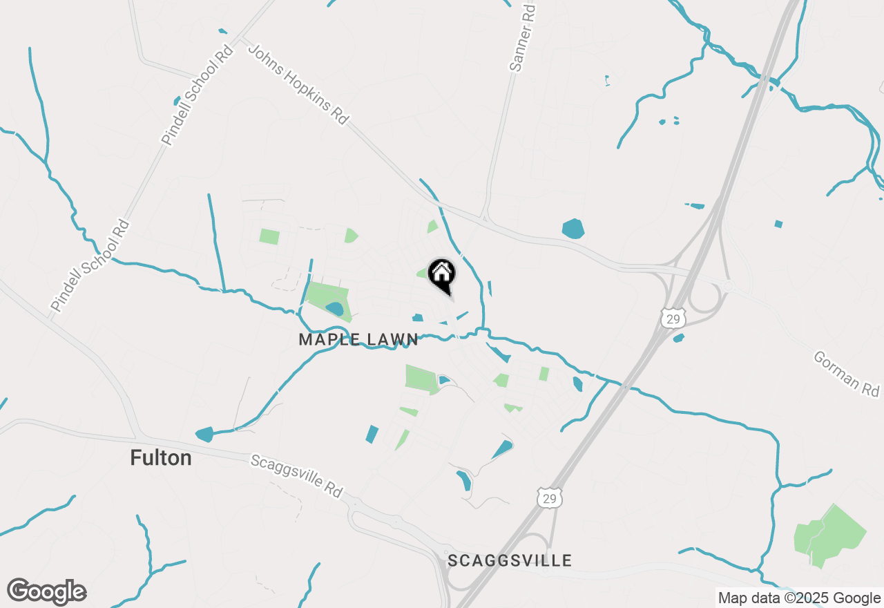 Map of 7668 Maple Lawn Boulevard #57, Fulton, MD 20759