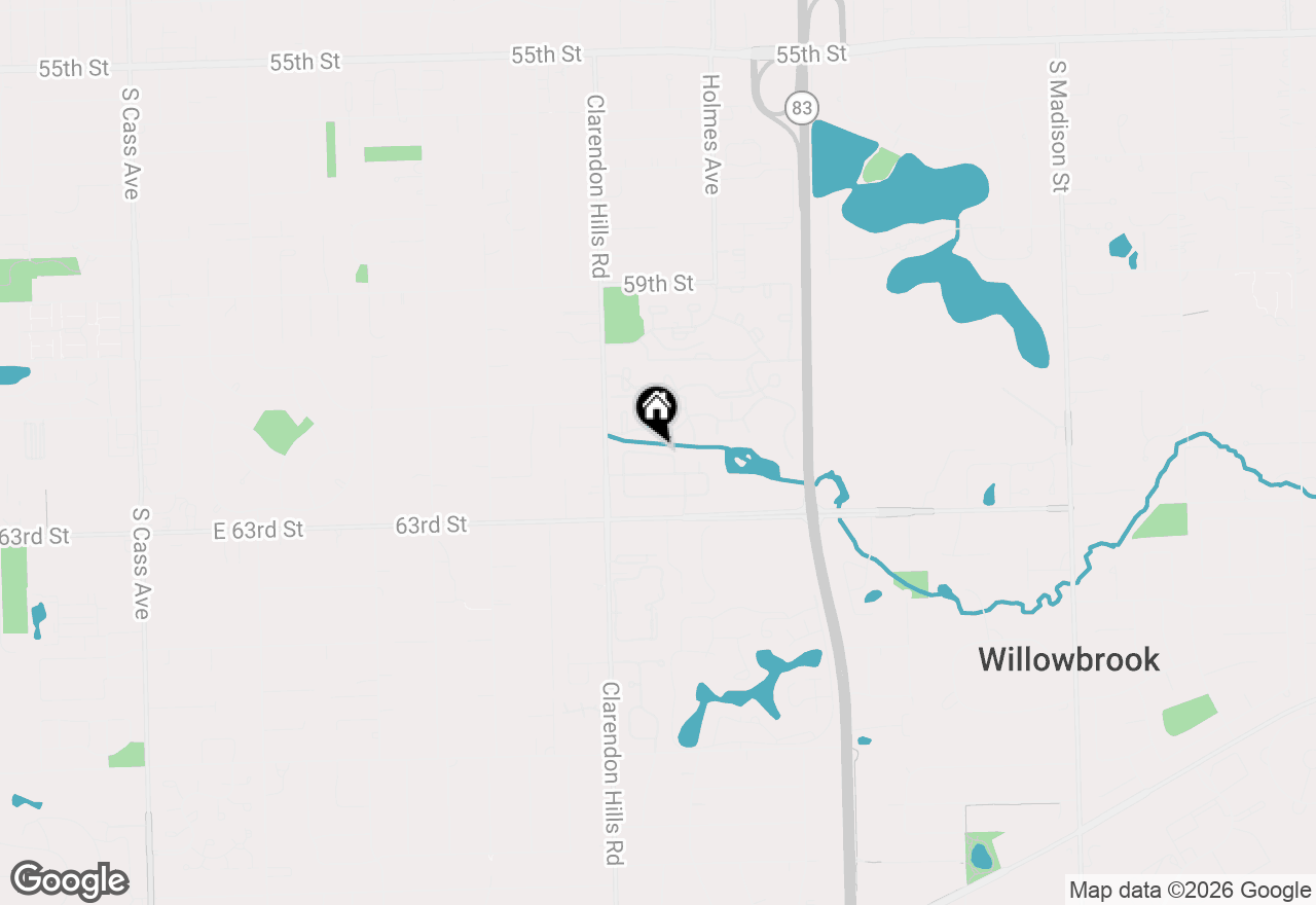 Map of 228 Brookside Lane #B, Willowbrook, IL 60527