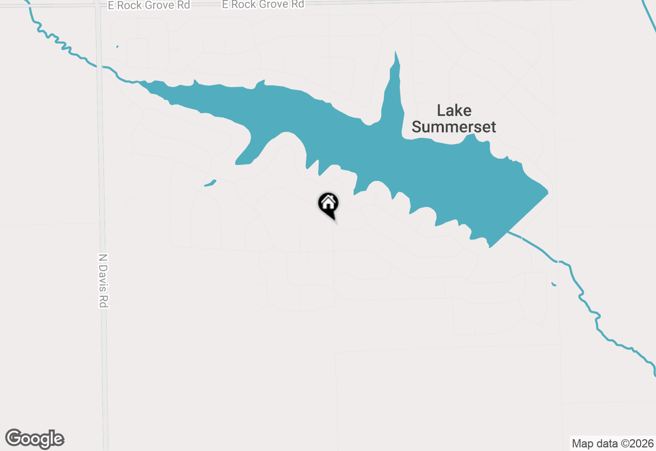 Map of 659 Southgate Drive, Davis, IL 61019