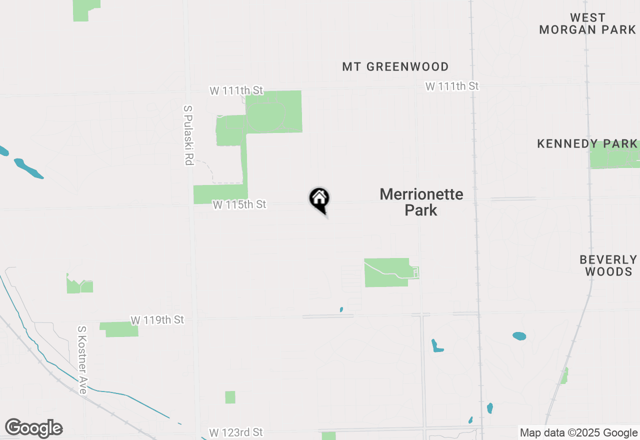 Map of 3531 W 115th Place, Chicago, IL 60655