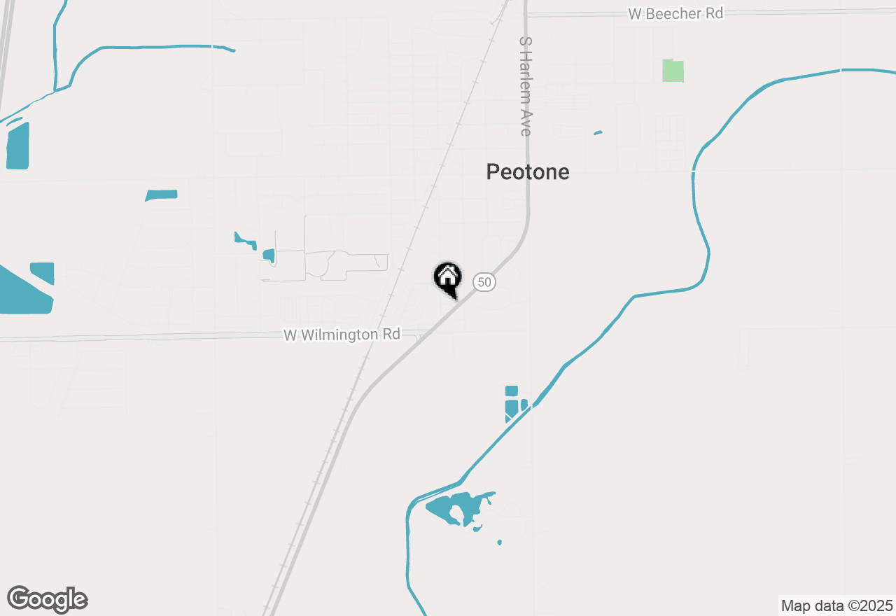 Map of 514 S Governors Highway, Peotone, IL 60468