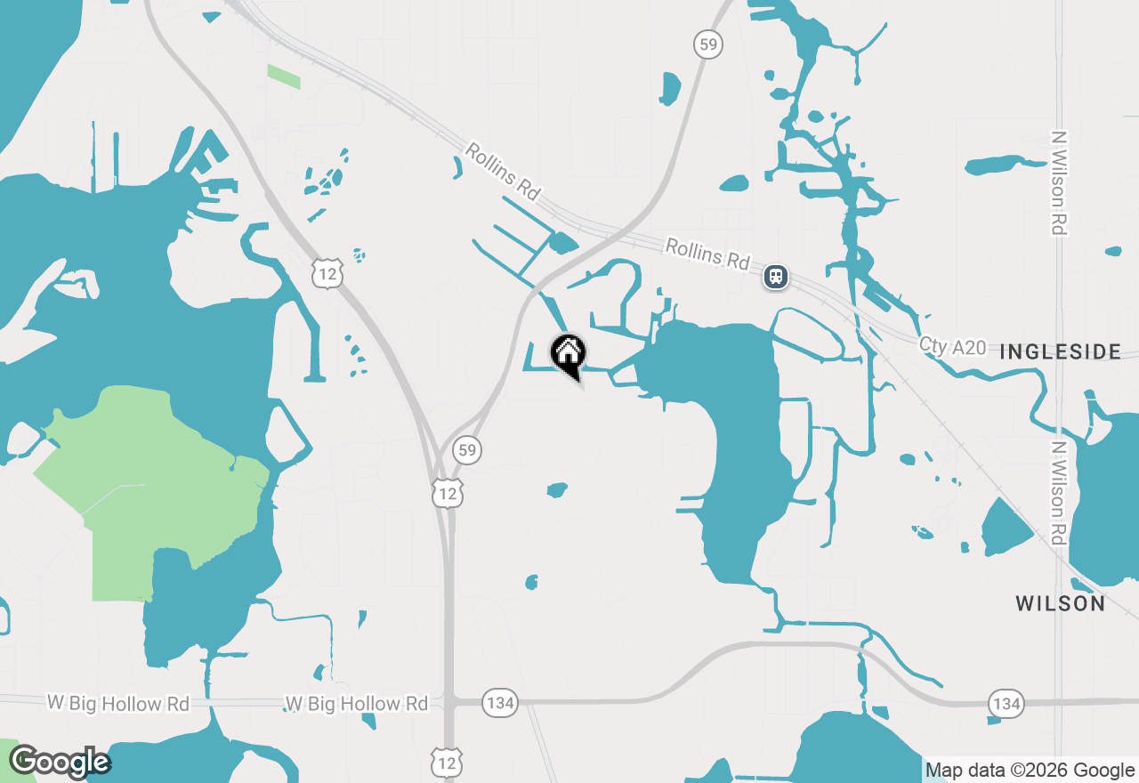 Map of 132 Longwood Drive, Ingleside, IL 60041