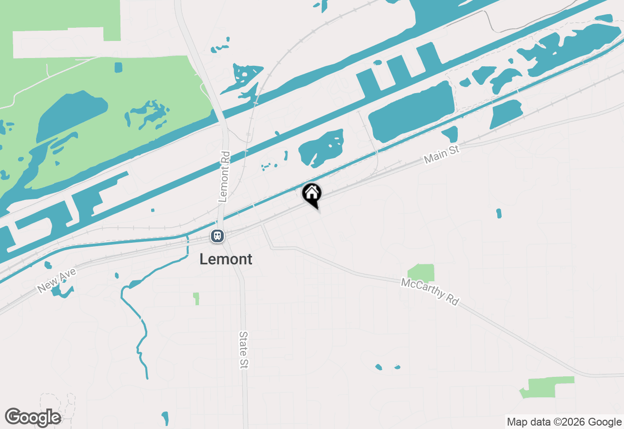 Map of 708 Illinois Street, Lemont, IL 60439