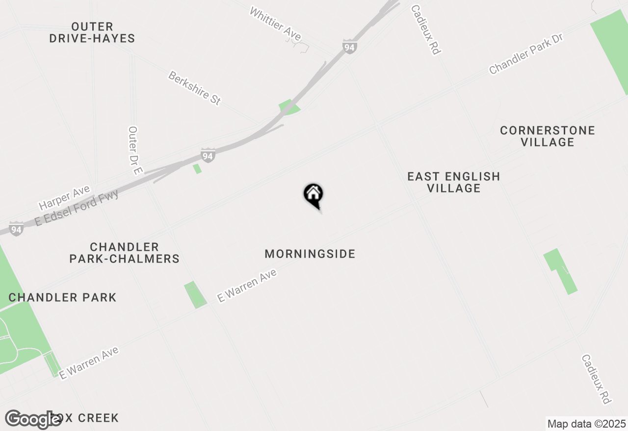 Map of 5215 Buckingham Avenue, Detroit, MI 48224