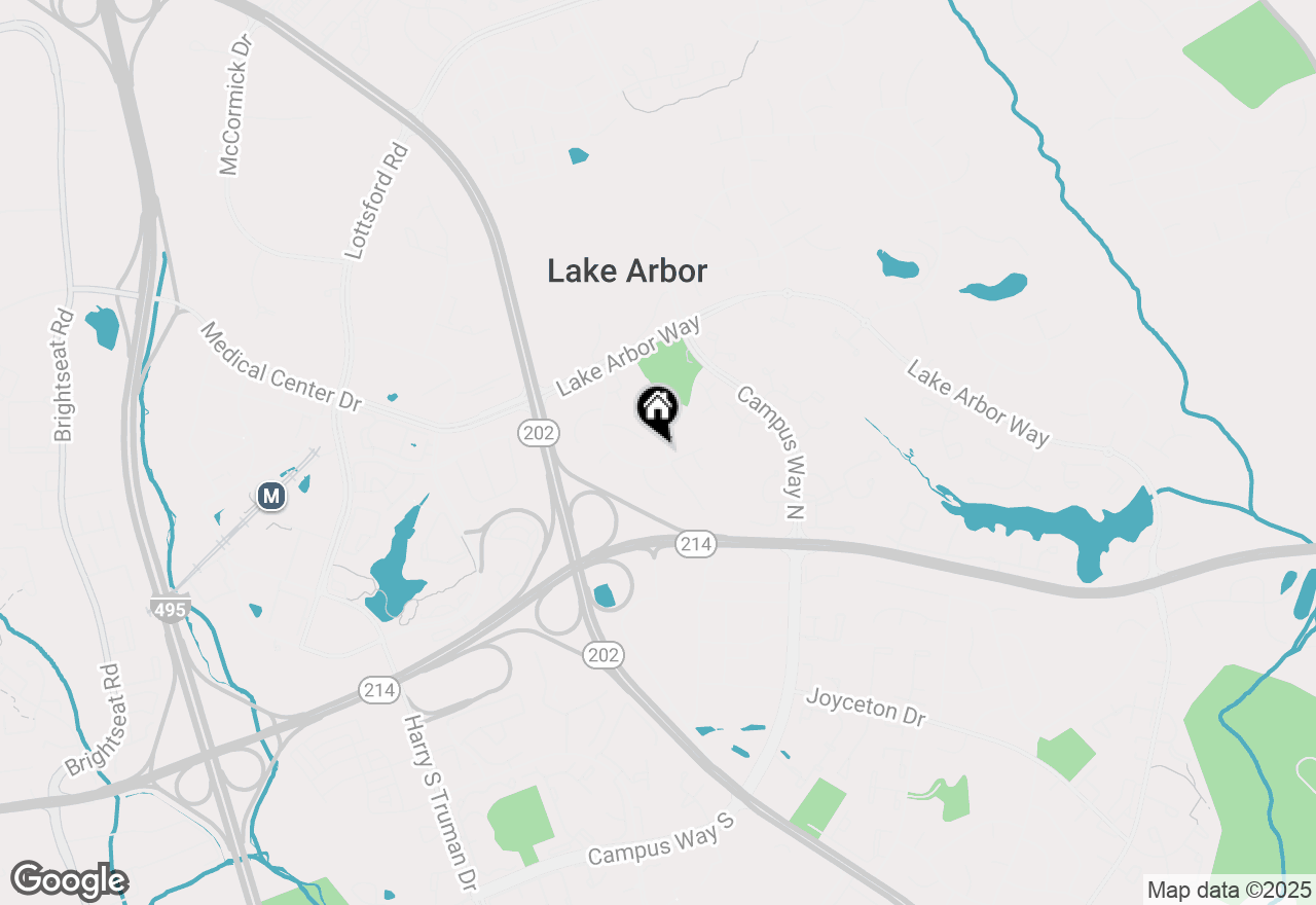 Map of 1002 Arbor Park Place, Bowie, MD 20721