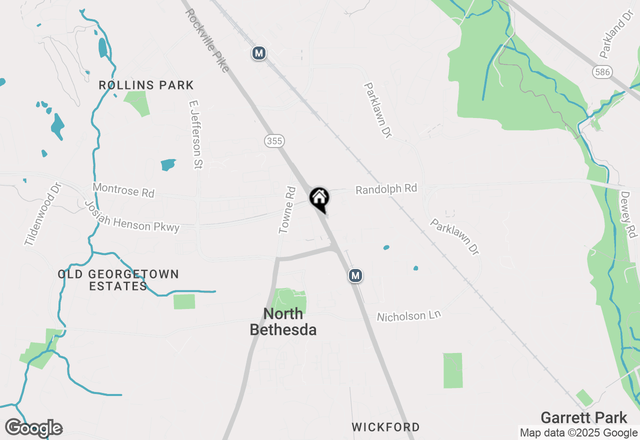 Map of 11902 Northpark Drive, North Bethesda, MD 20852