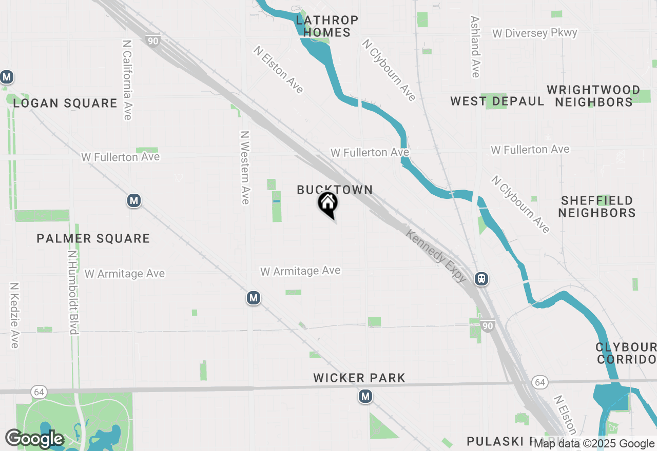 Map of 2113 W Shakespeare Avenue, Chicago, IL 60647