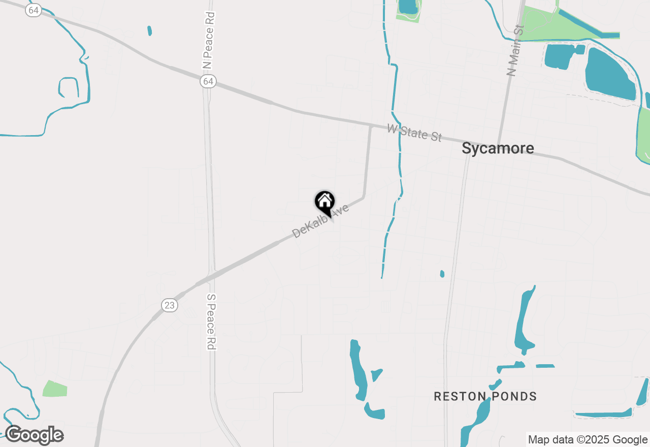 Map of 942 Dekalb Avenue, Sycamore, IL 60178