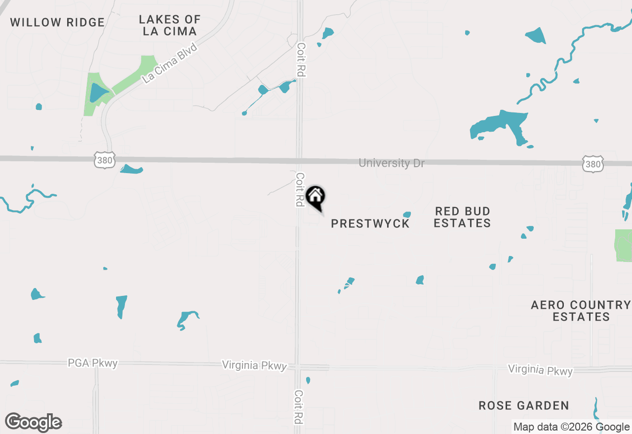 Map of 1400 N Coit Road #1404, Mckinney, TX 75071