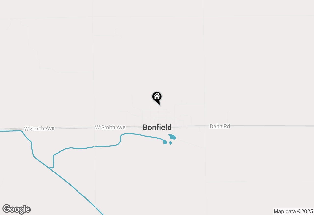 Map of (Address confidential), Bonfield, Illinois 60913