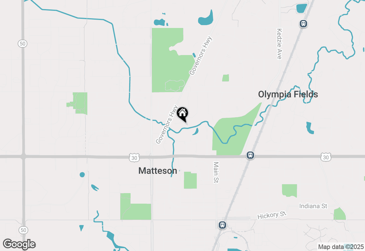 Map of 884 Woodstock Road, Olympia Fields, IL 60461
