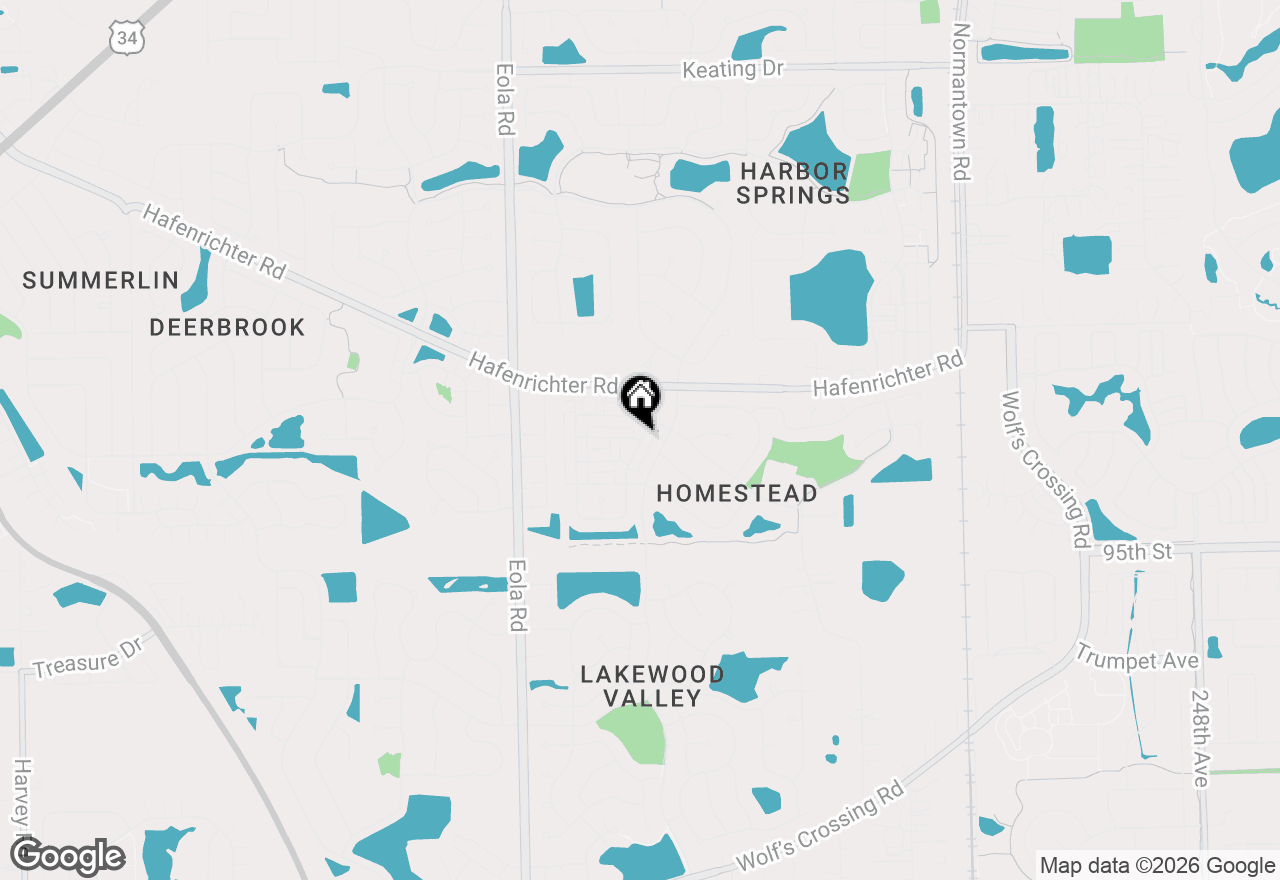 Map of 2255 Georgetown Circle, Aurora, IL 60503