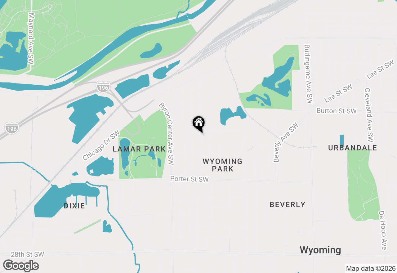 Map of 2121 Collingwood Avenue Sw, Wyoming, MI 49519