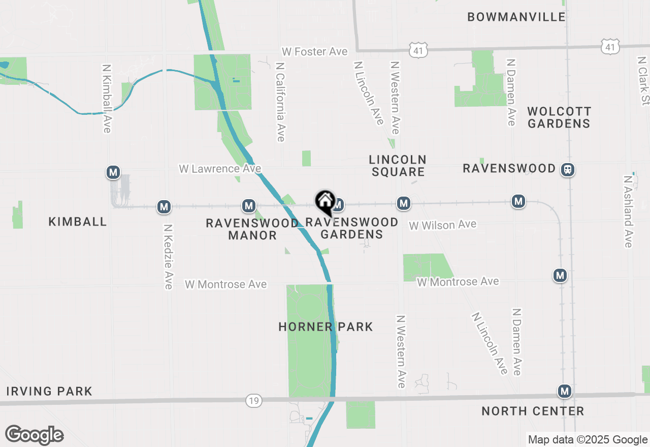 Map of 2634 W Wilson Avenue, Chicago, IL 60625
