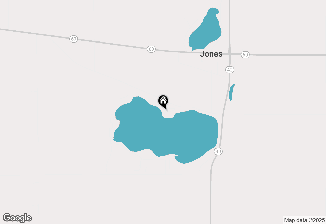 Map of 12380 Bair Lake Street, Jones, MI 49061