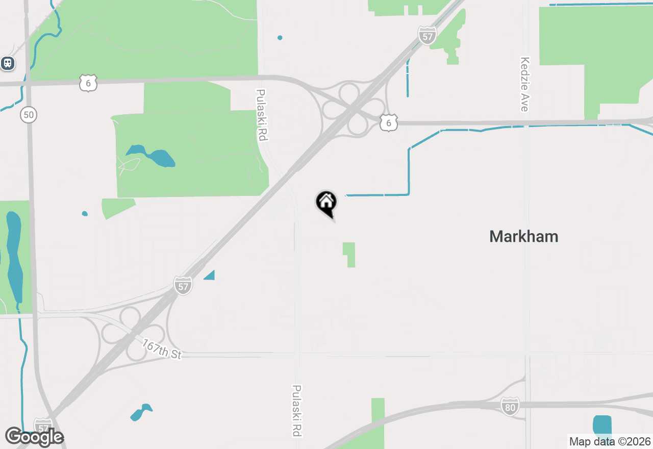 Map of 3935 Arthur Terrace Court, Markham, IL 60428