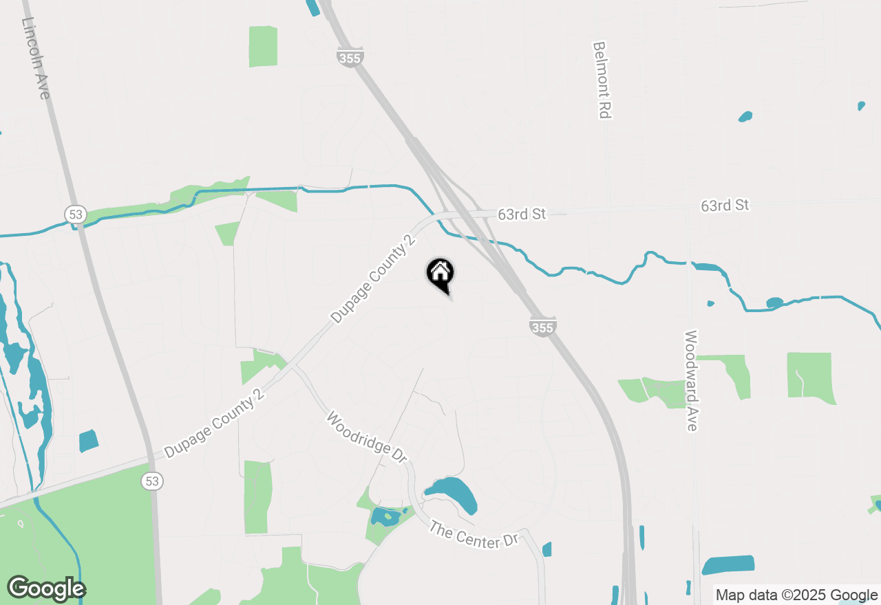 Map of 2508 Mitchell Drive, Woodridge, IL 60517