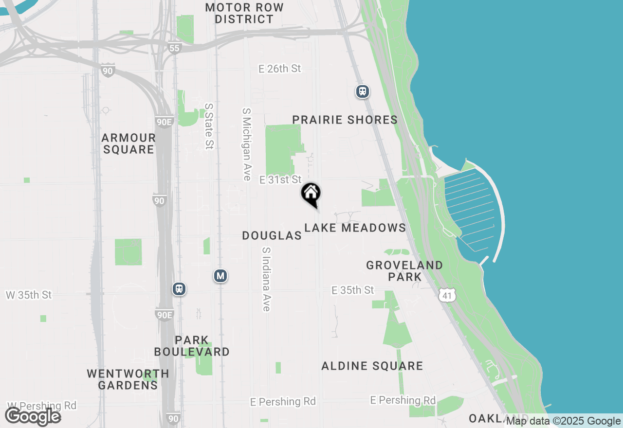 Map of 3215 S Calumet Avenue, Chicago, IL 60616