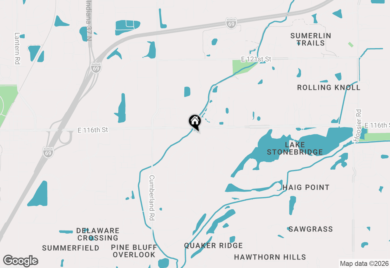 Map of 11588 Klotz Farm Boulevard, Fishers, IN 46037