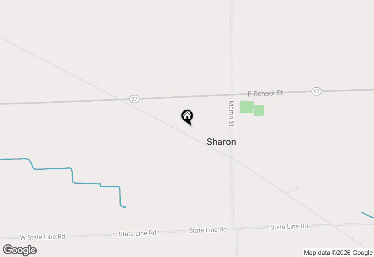 Map of 144 Seymour Street, Sharon, WI 53585