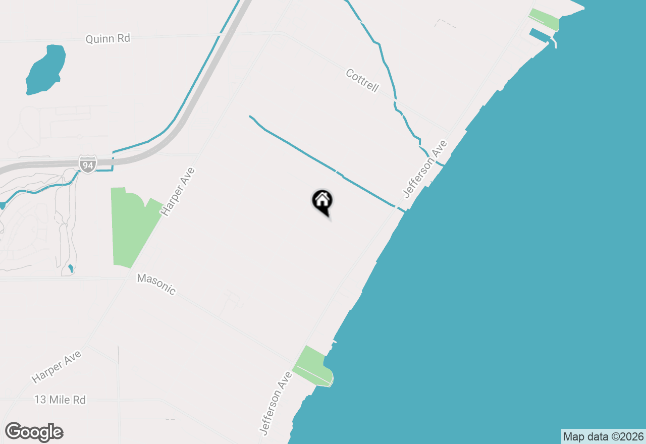 Map of 23647 Beverly Street, St Clair Shores, MI 48082