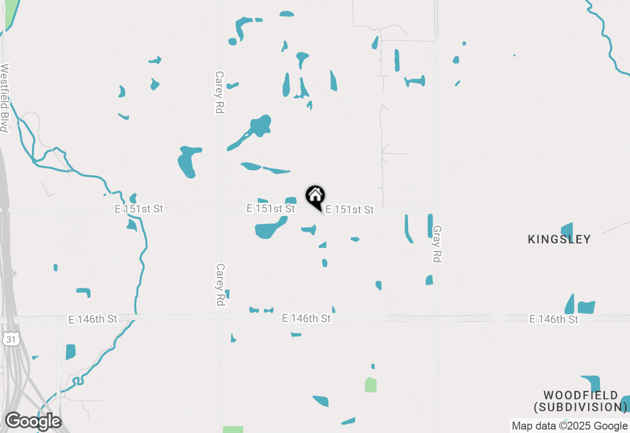 Map of 4030 Birkdale Drive, Carmel, IN 46033