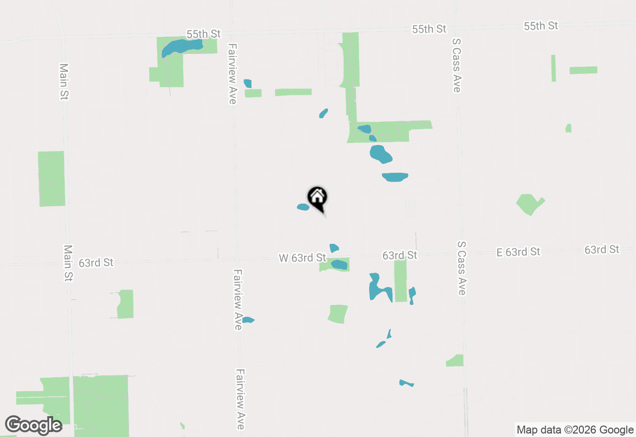 Map of 305 Elwood Court, Westmont, IL 60559