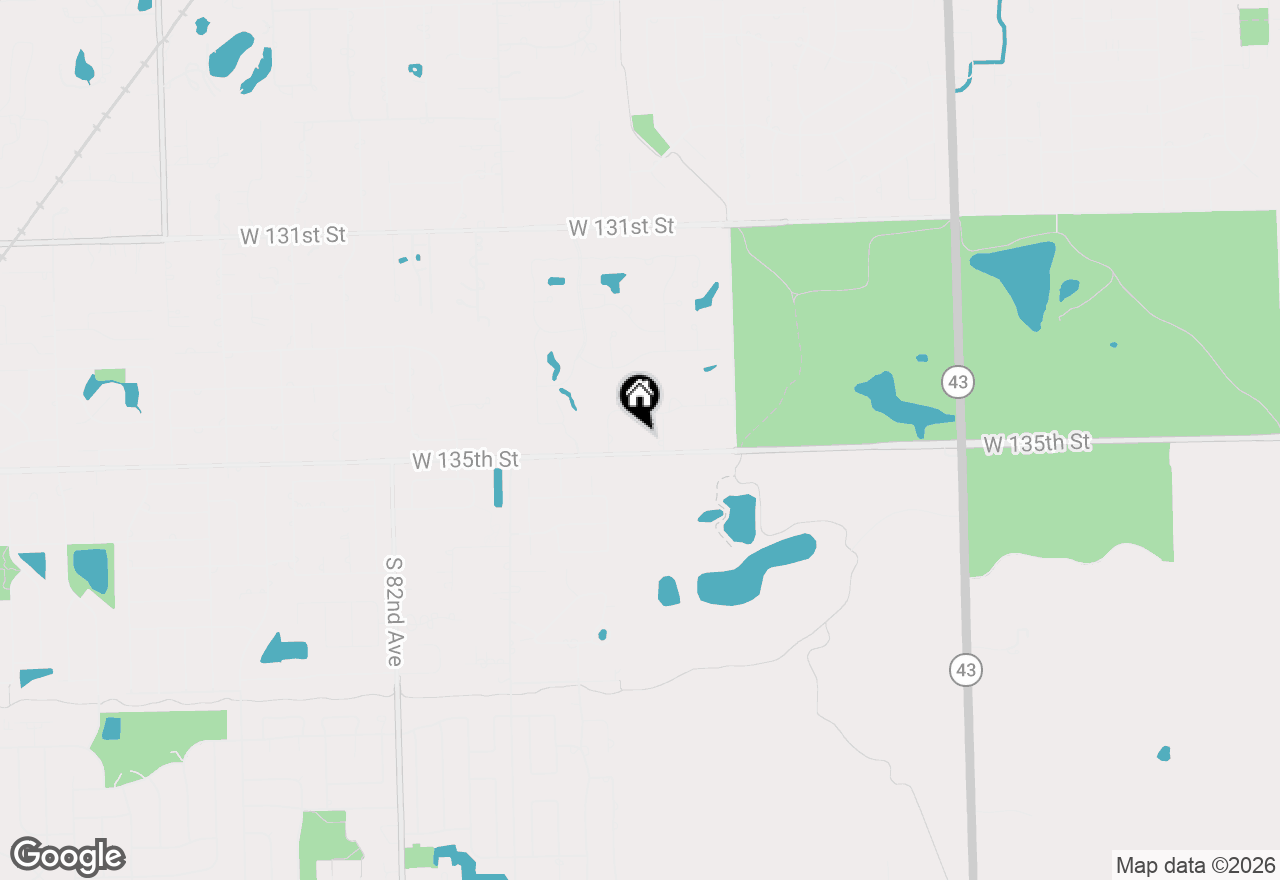 Map of 7774 W 135th Street, Palos Heights, IL 60463