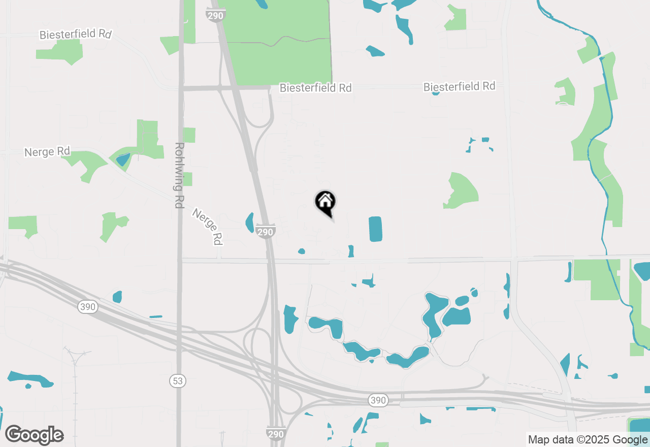 Map of 1226 Old Mill Lane, Elk Grove Village, IL 60007