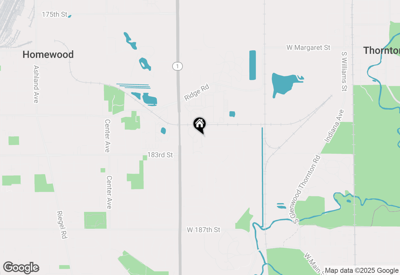 Map of 700 Bruce Lane #310, Glenwood, IL 60425