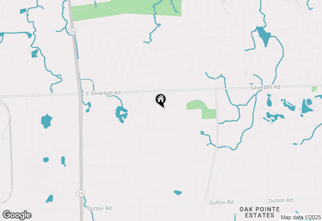 Map of 4136 Oakland Ridge Drive, Lake Orion, MI 48359