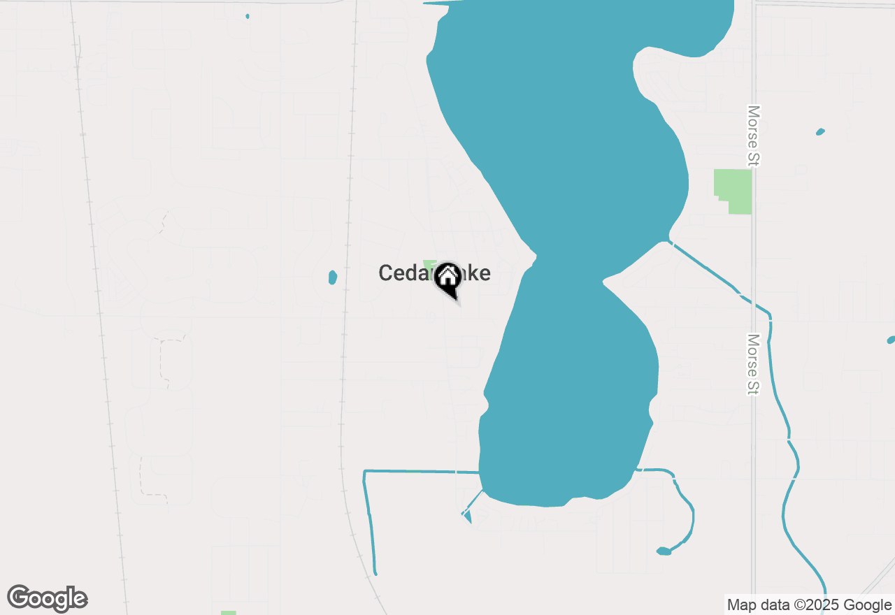 Map of 14031 Lauerman Street, Cedar Lake, IN 46303