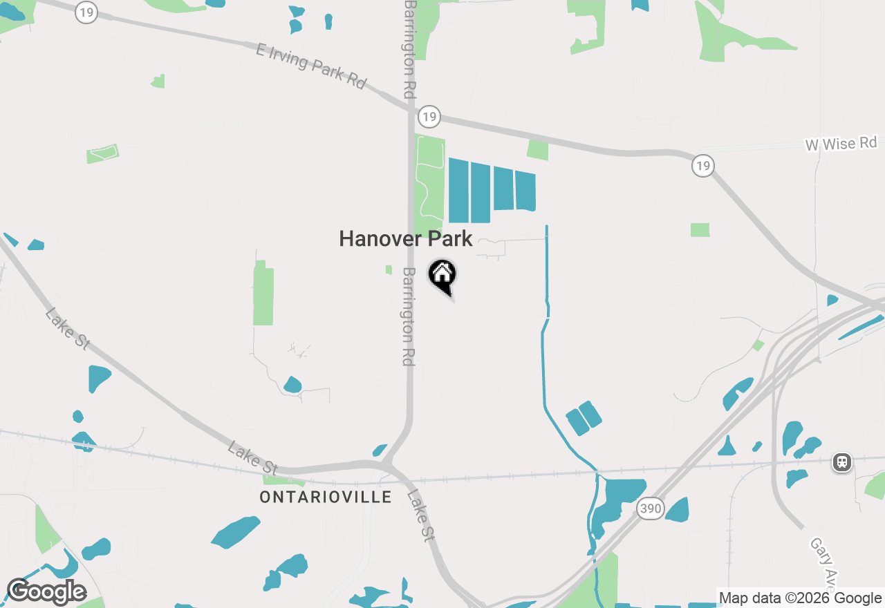Map of 1551 Spruce Avenue, Hanover Park, IL 60133