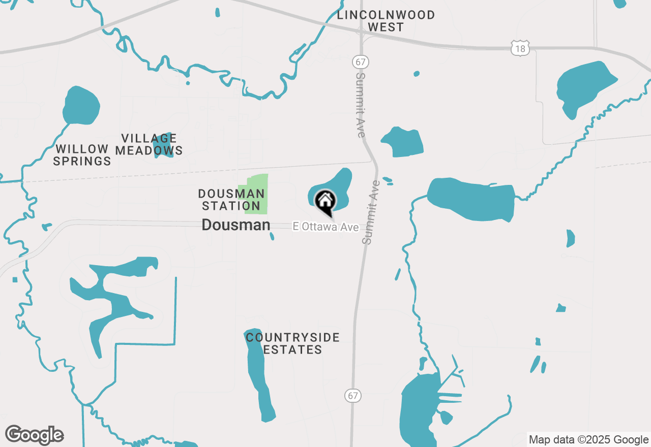 Map of Lt1 E Ottawa Ave, Dousman, WI 53118