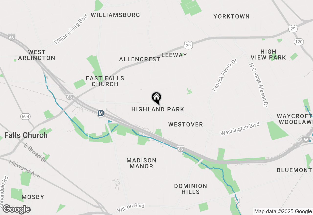 Map of 6109 18th Road N, Arlington, VA 22205