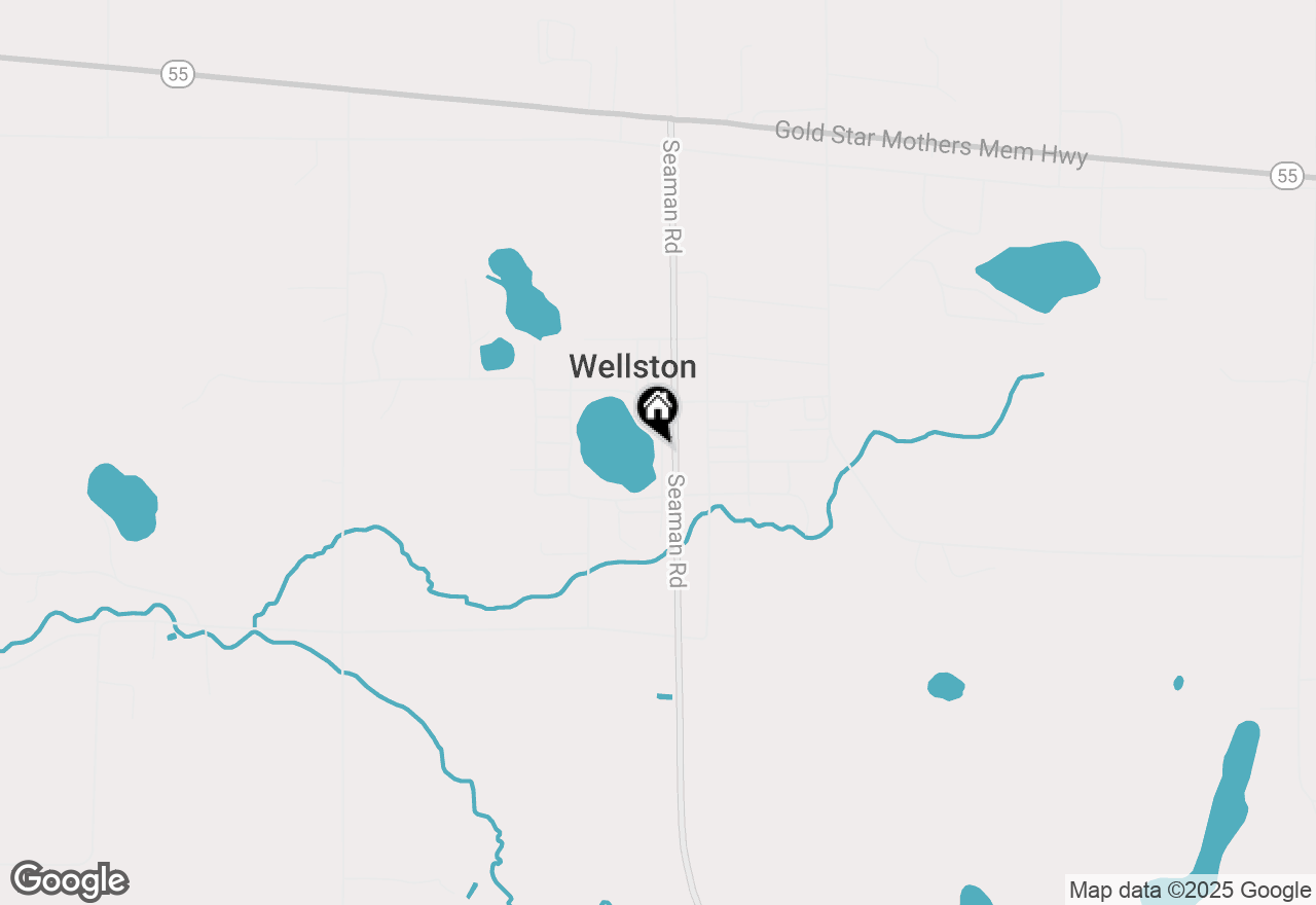 Map of  Main Street, Wellston, MI 49689