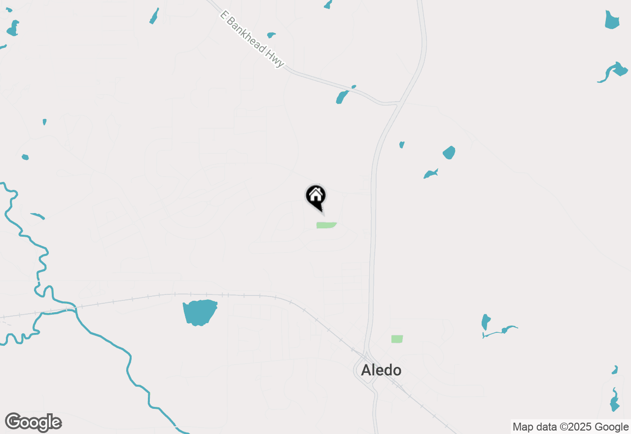 Map of 111 Blue Stem Lane, Aledo, TX 76008