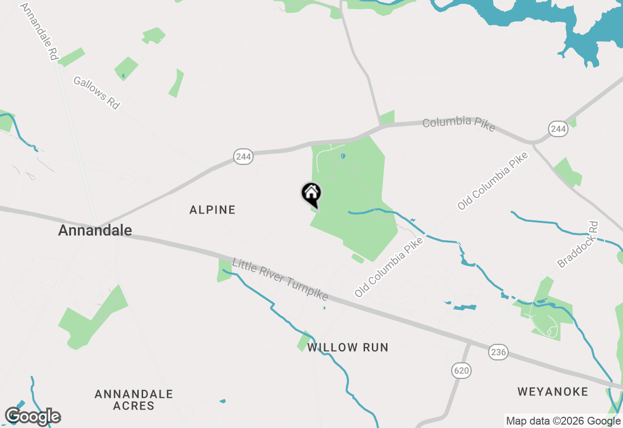 Map of 4300 Roberts Avenue, Annandale, VA 22003