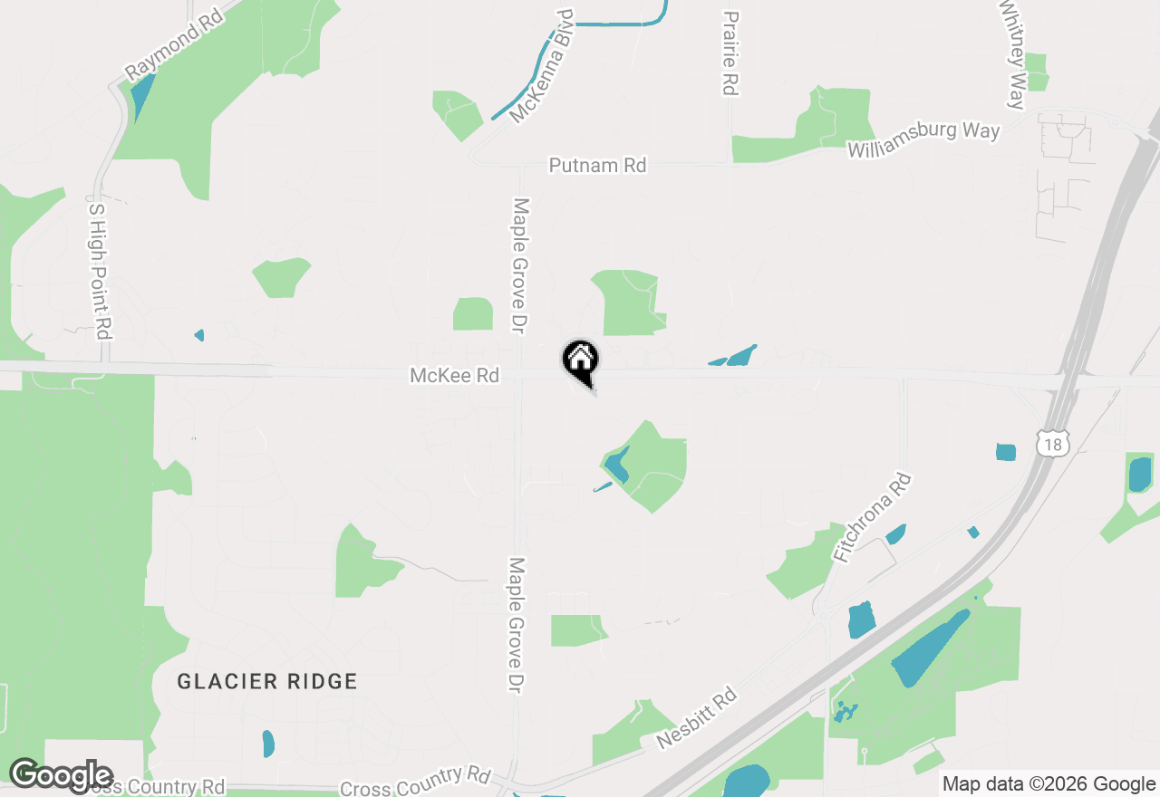 Map of 6445 Toribrooke Lane, Madison, WI 53719