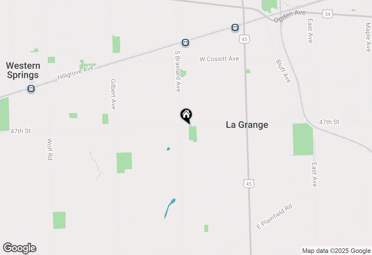 Map of 500 S Stone Avenue, La Grange, IL 60525