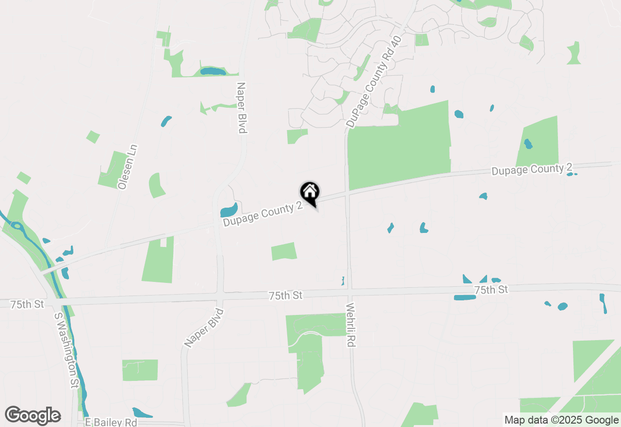 Map of 1208 Hamilton Lane, Naperville, IL 60540